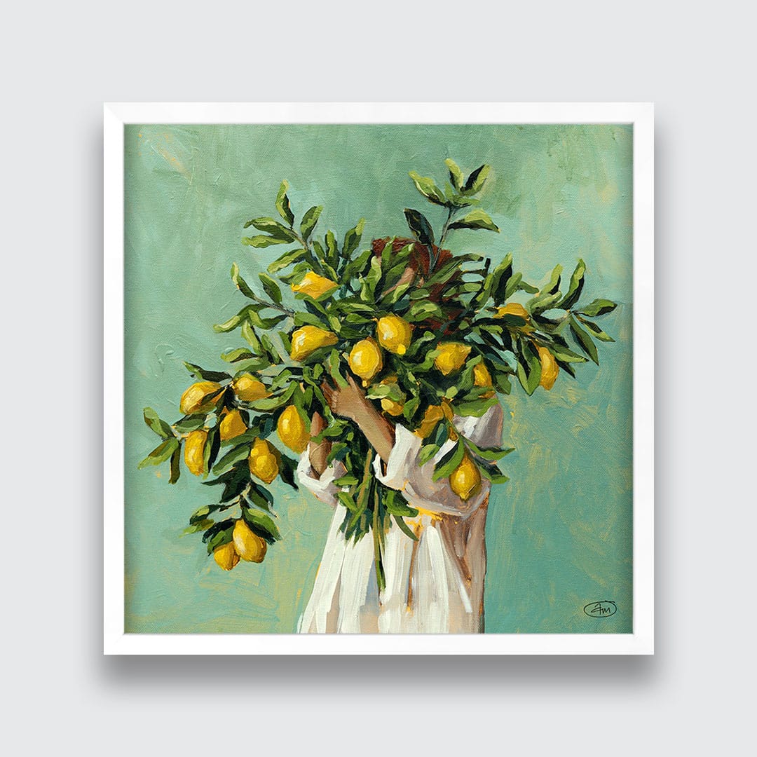 Lemon Art Print by Abbey Merson