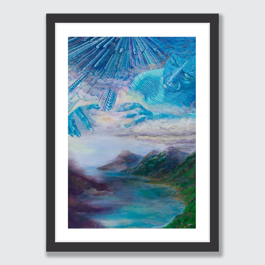 Lightning In A Bottle Art Print by Jamie Larnach Art Print