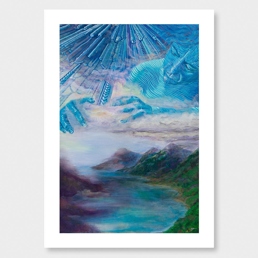 Lightning In A Bottle Art Print by Jamie Larnach Art Print