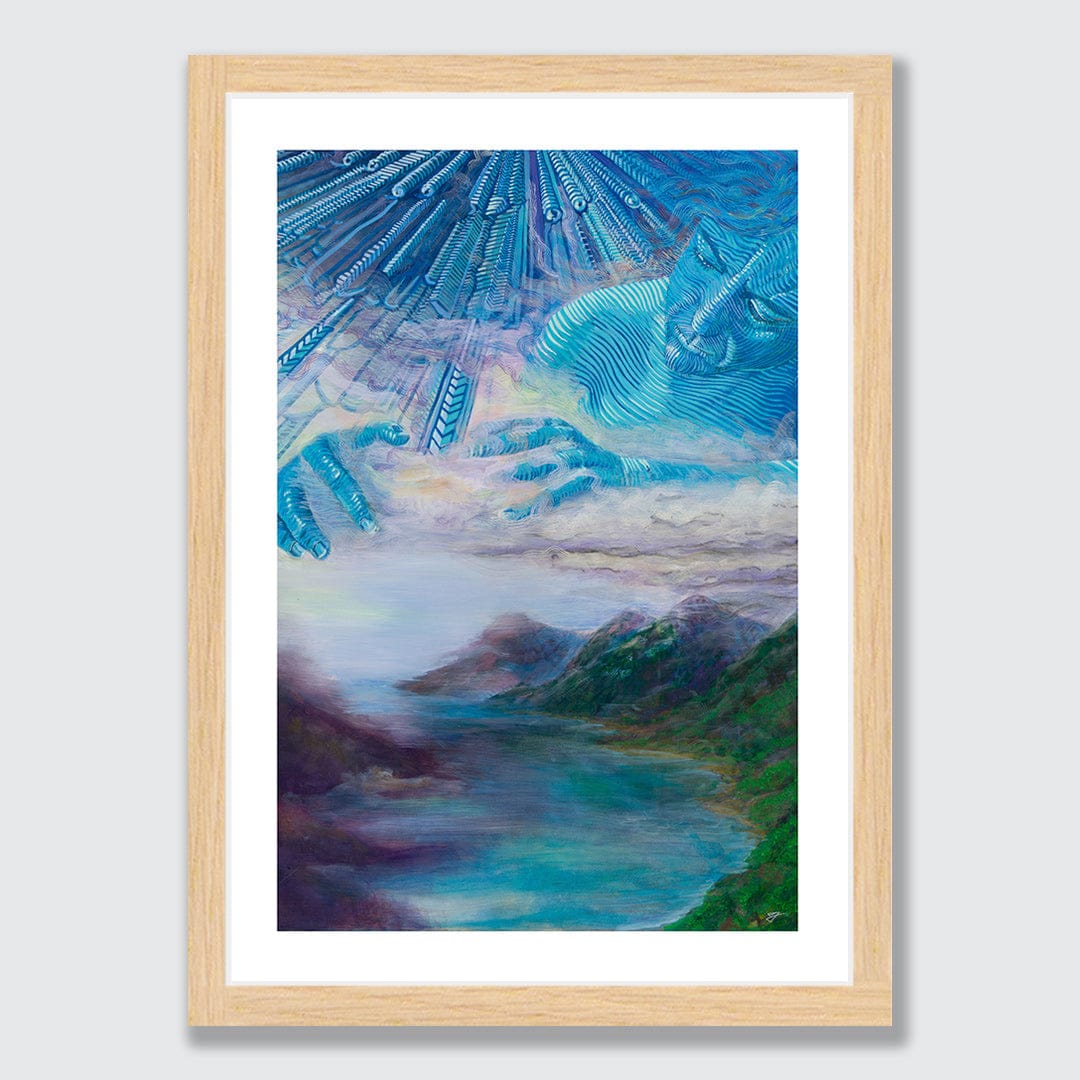 Lightning In A Bottle Art Print by Jamie Larnach Art Print