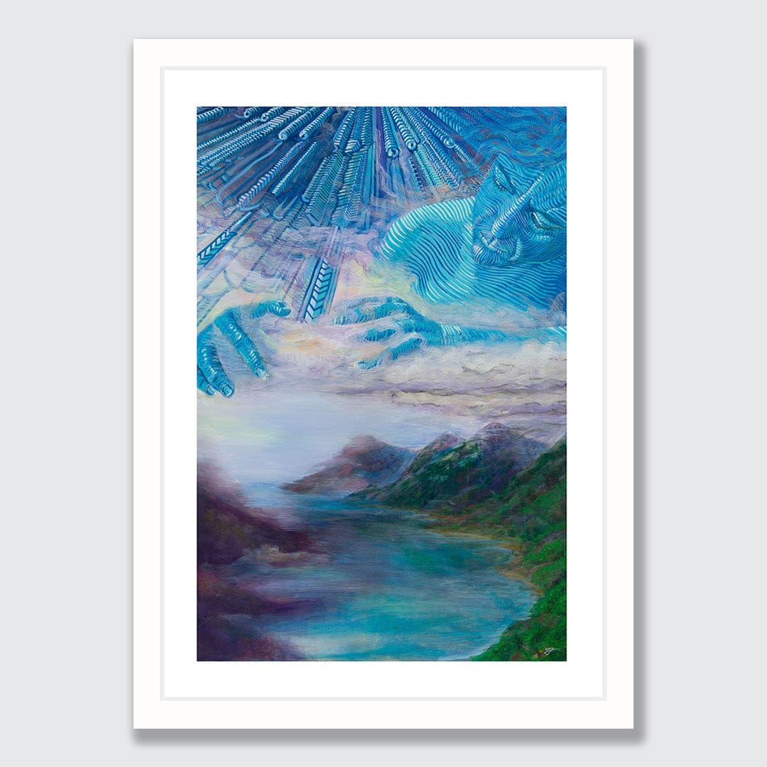 Lightning In A Bottle Art Print by Jamie Larnach Art Print