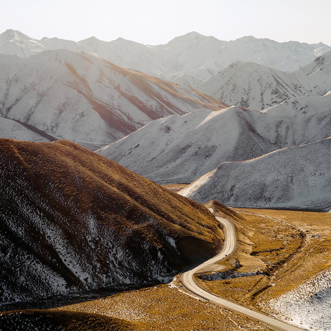 Lindis Pass Winter Light Photographic Print by Emma Willetts