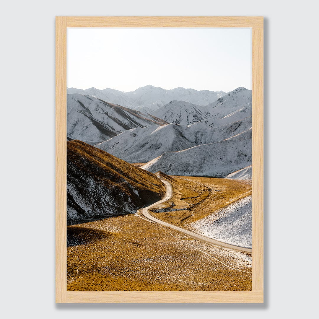 Lindis Pass Journey Photographic Print by Emma Willetts