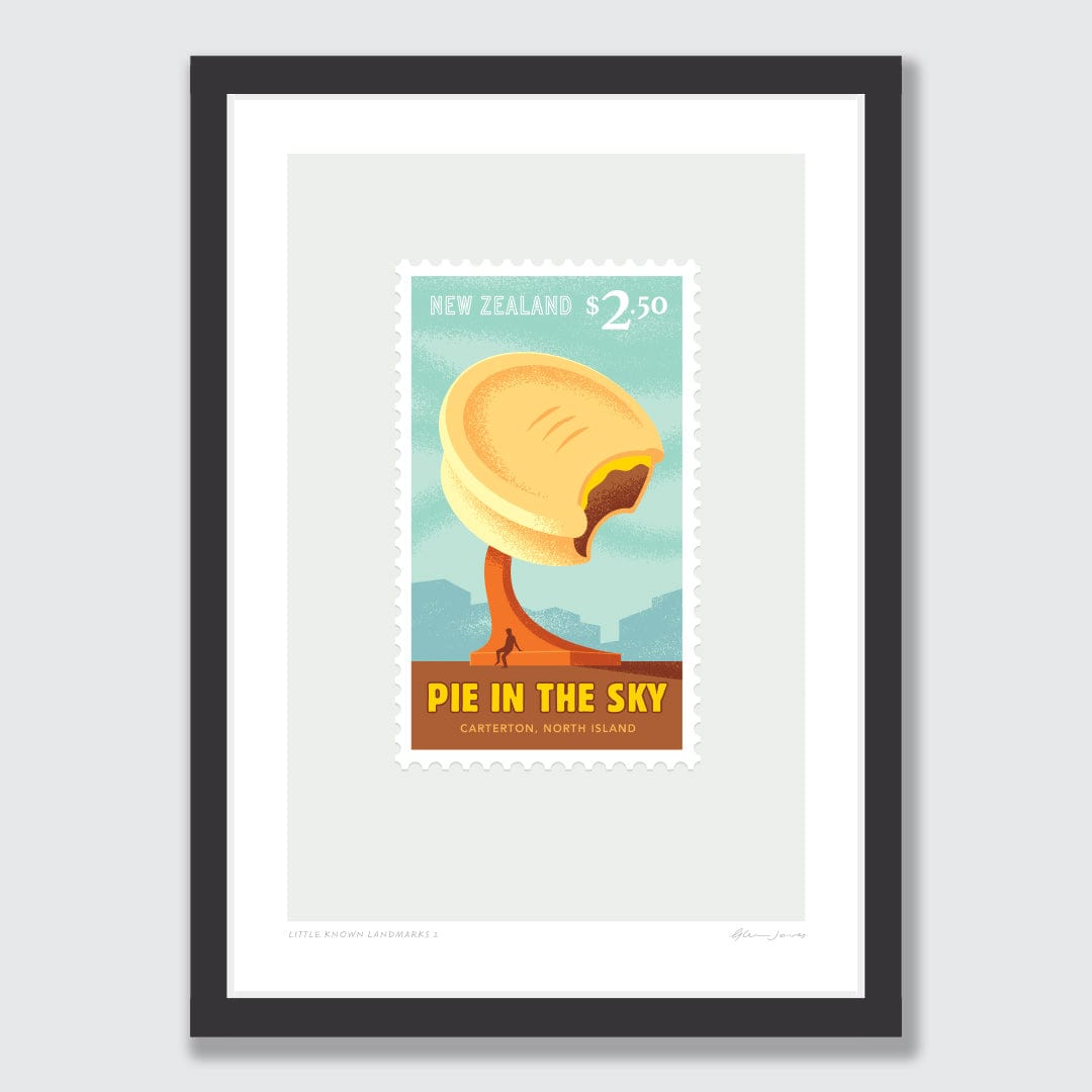 Little Known Landmark 2 Art Print by Glenn Jones