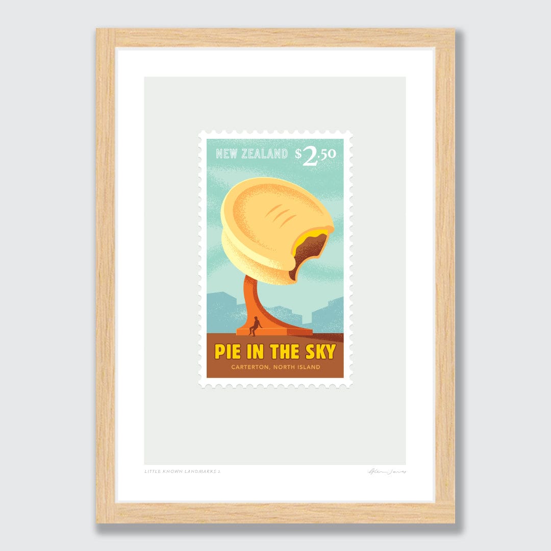 Little Known Landmark 2 Art Print by Glenn Jones