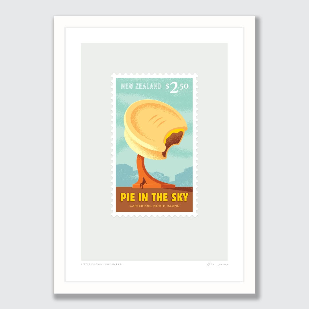 Little Known Landmark 2 Art Print by Glenn Jones