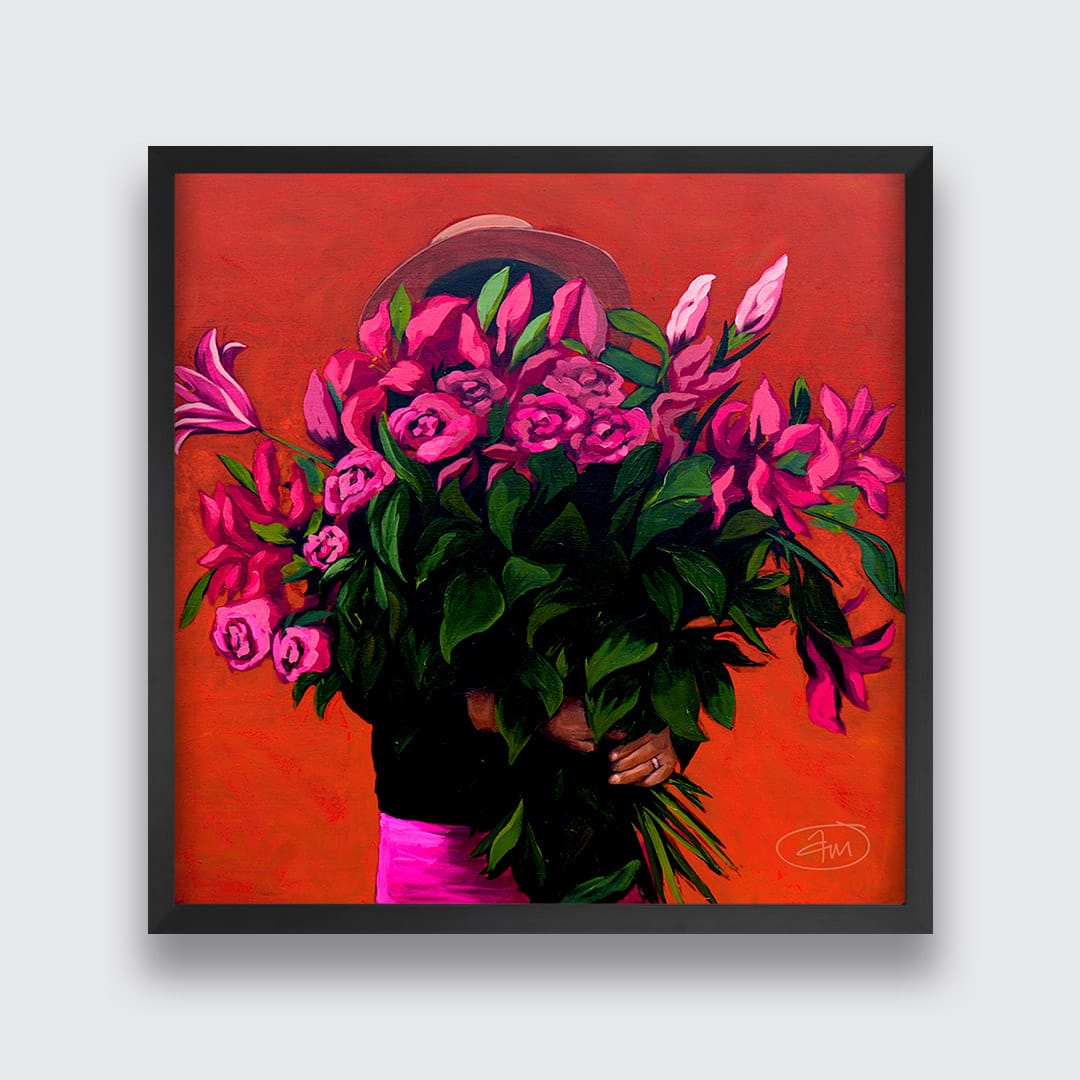 Lush Blooms Art Print by Abbey Merson