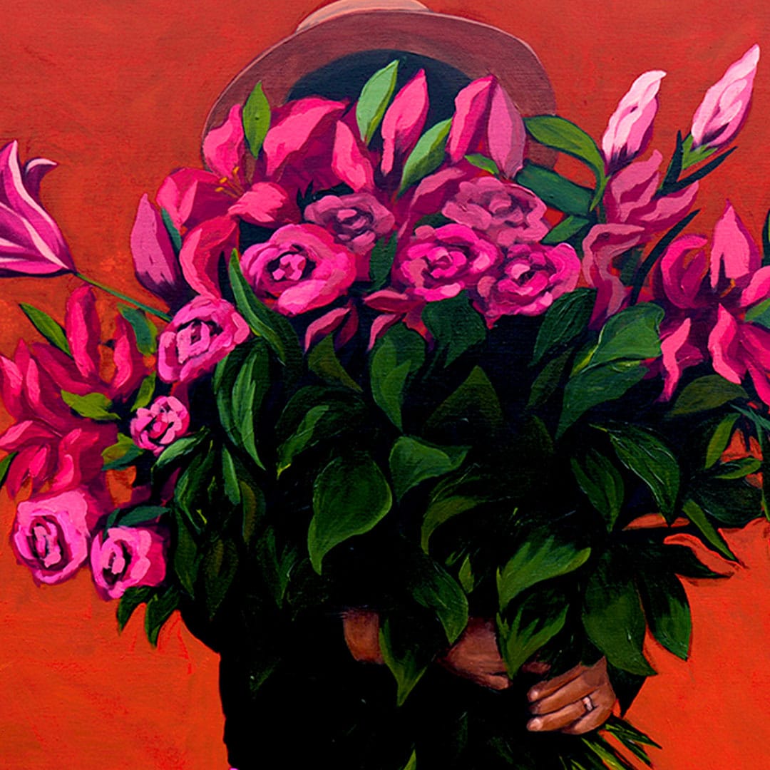 Lush Blooms Art Print by Abbey Merson