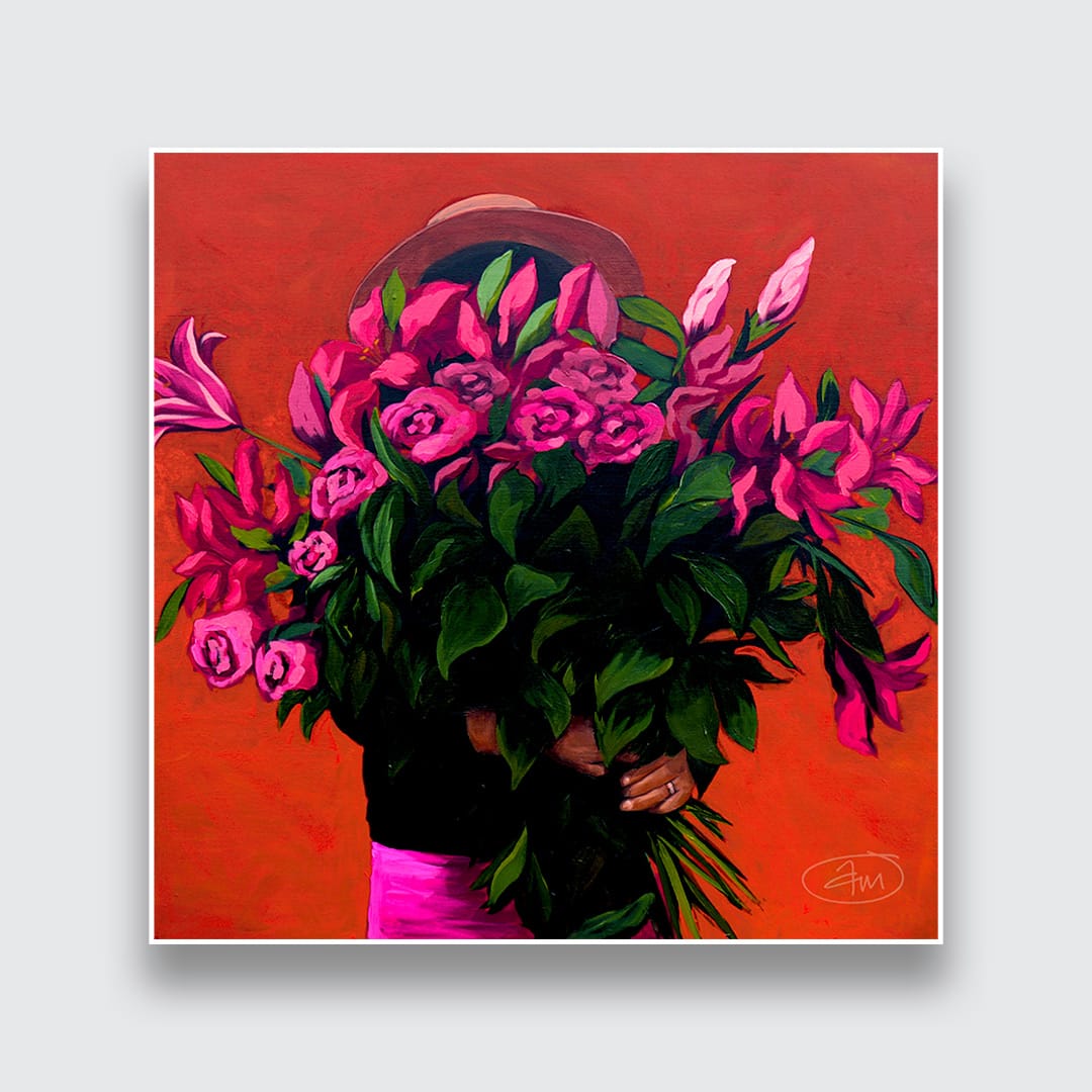 Lush Blooms Art Print by Abbey Merson