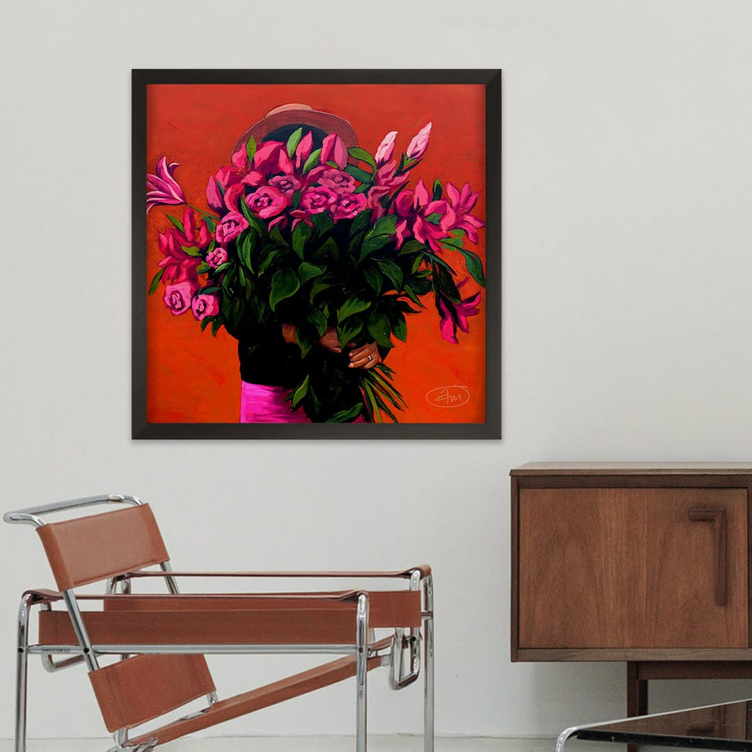 Lush Blooms Art Print by Abbey Merson