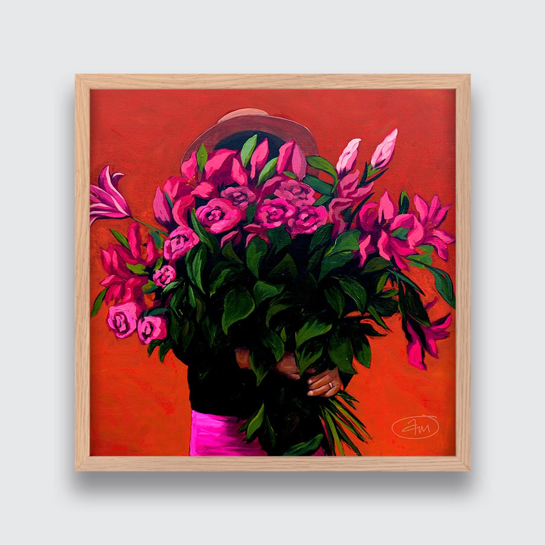 Lush Blooms Art Print by Abbey Merson