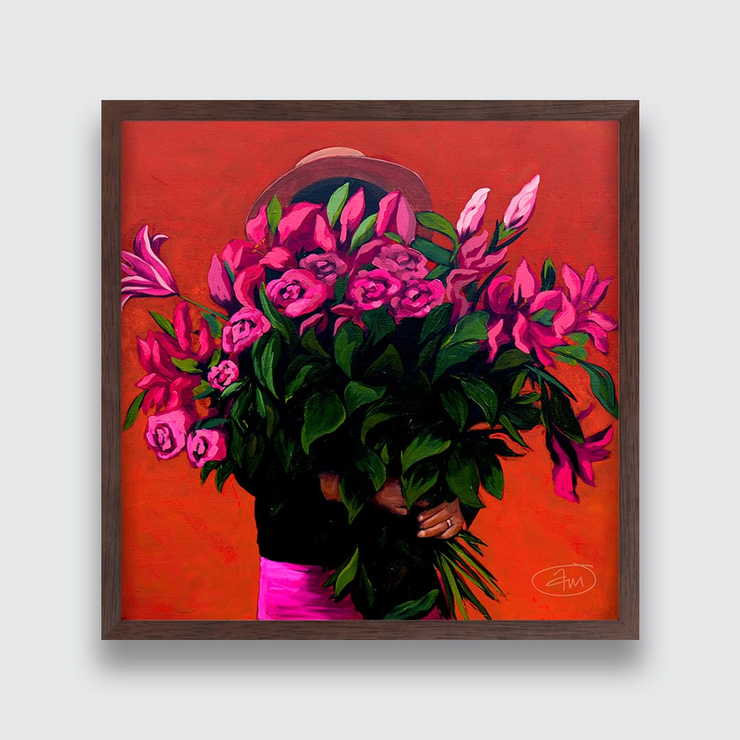 Lush Blooms Art Print by Abbey Merson