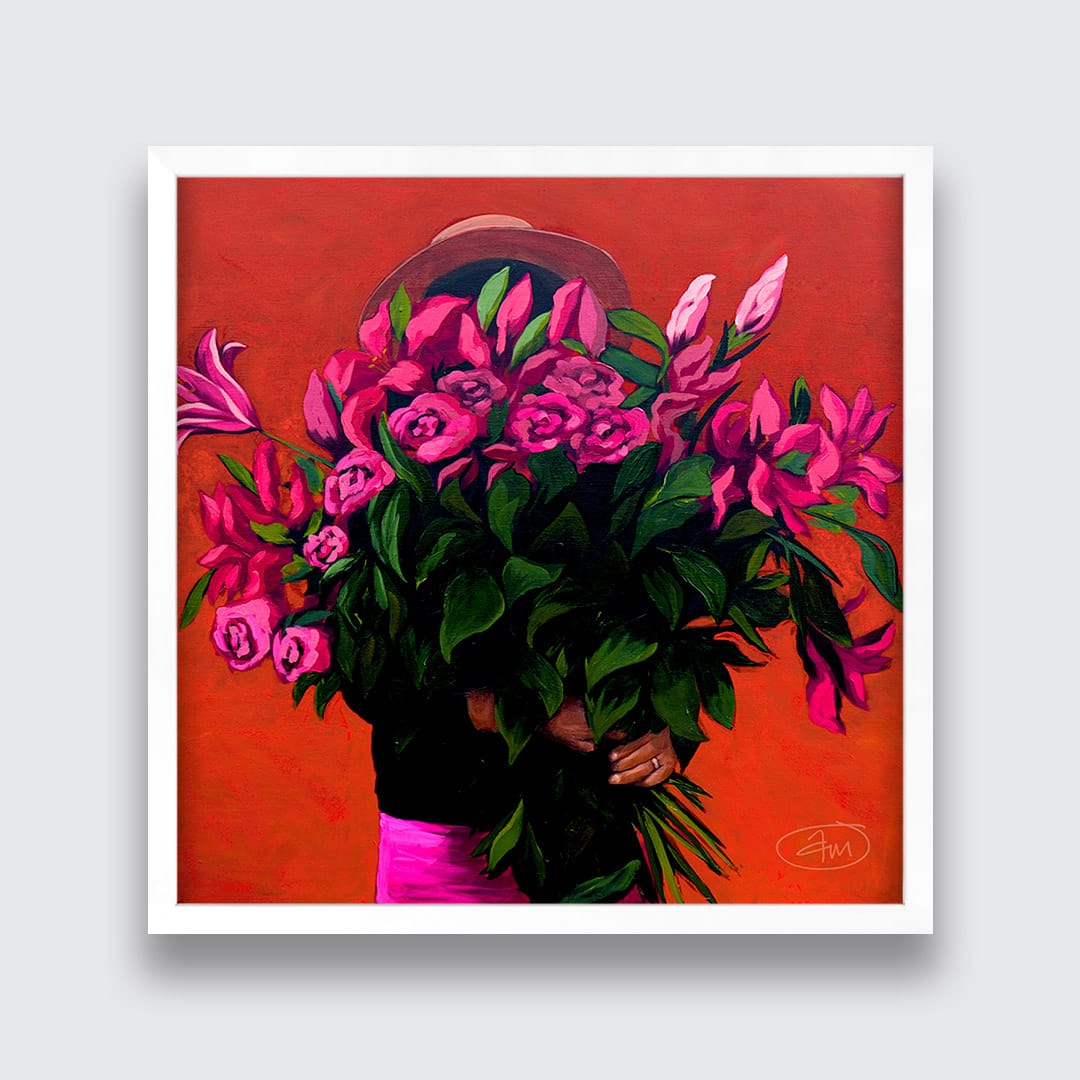 Lush Blooms Art Print by Abbey Merson