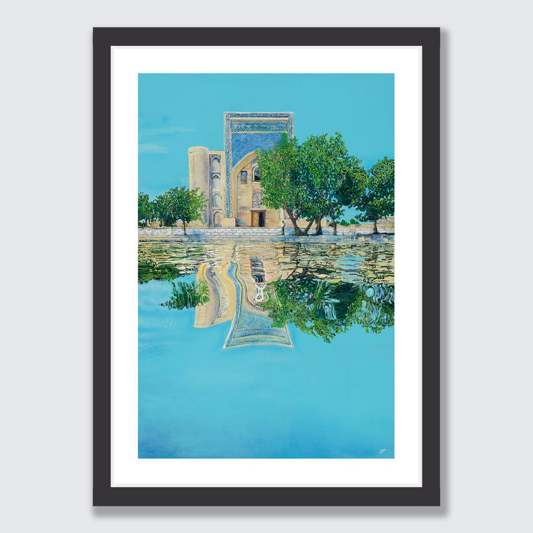 Lyab i Hauz Art Print by Jamie Larnach Art Print