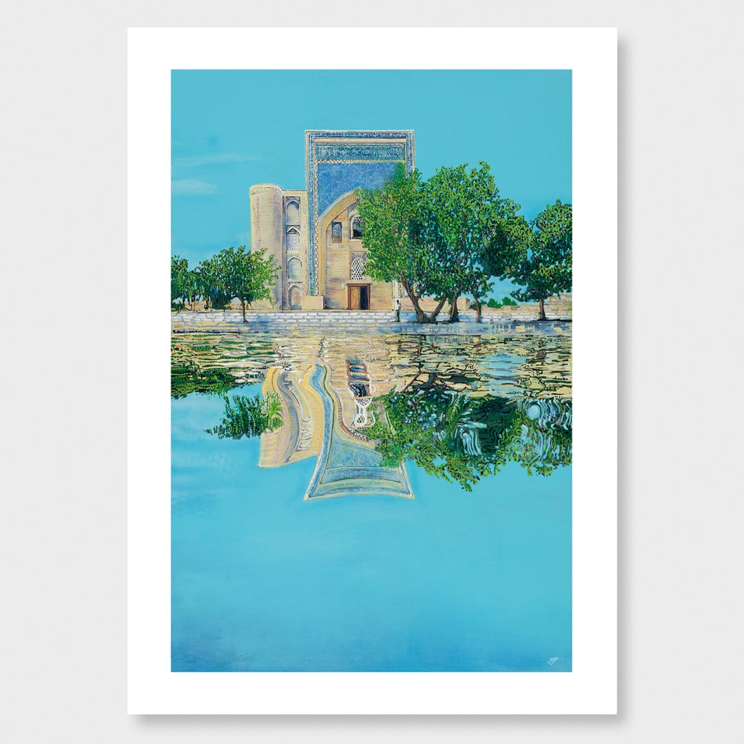 Lyab i Hauz Art Print by Jamie Larnach Art Print