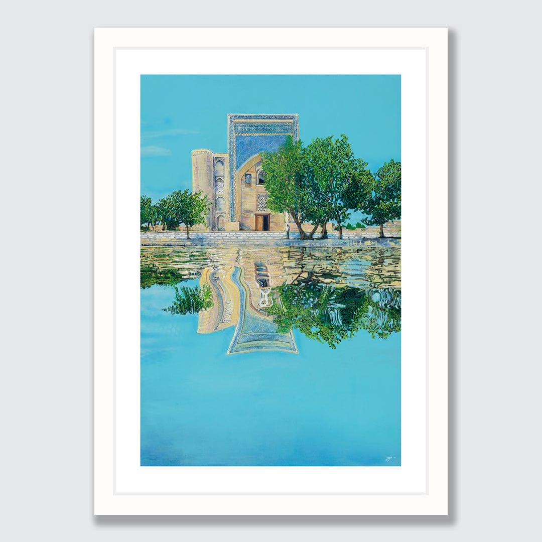Lyab i Hauz Art Print by Jamie Larnach Art Print
