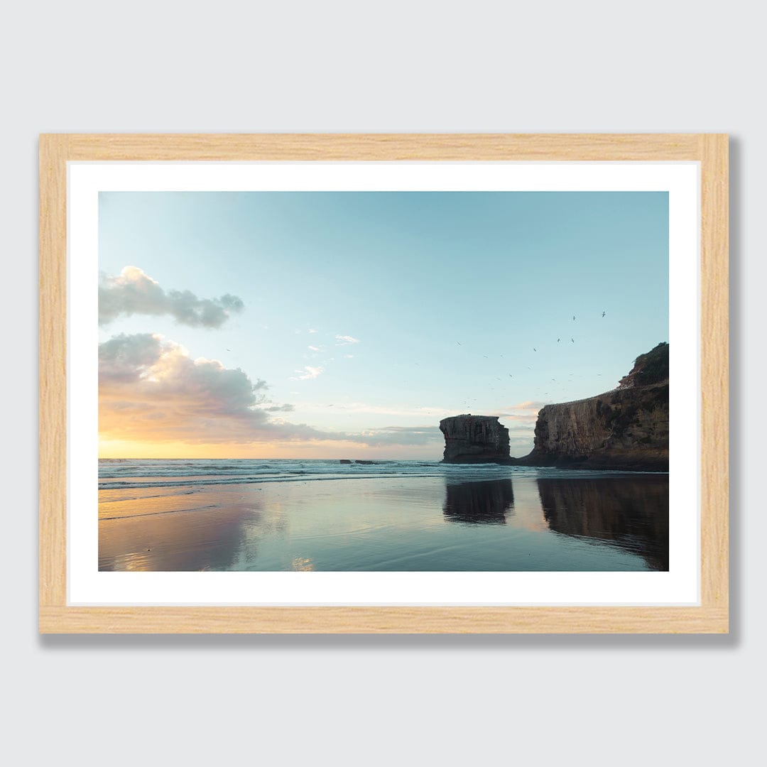 Maori Bay Photographic Print by Mike Mackinven