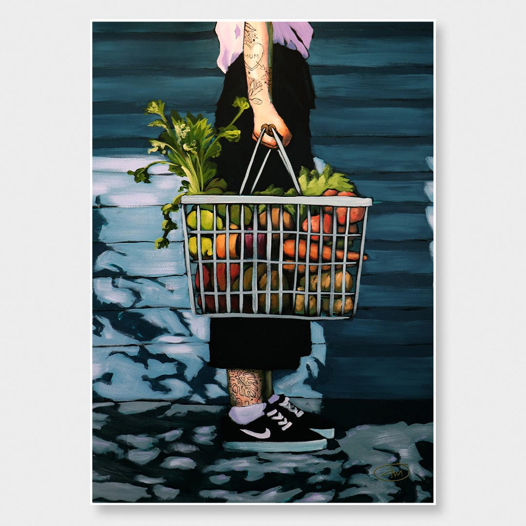 Market Day Art Print by Abbey Merson