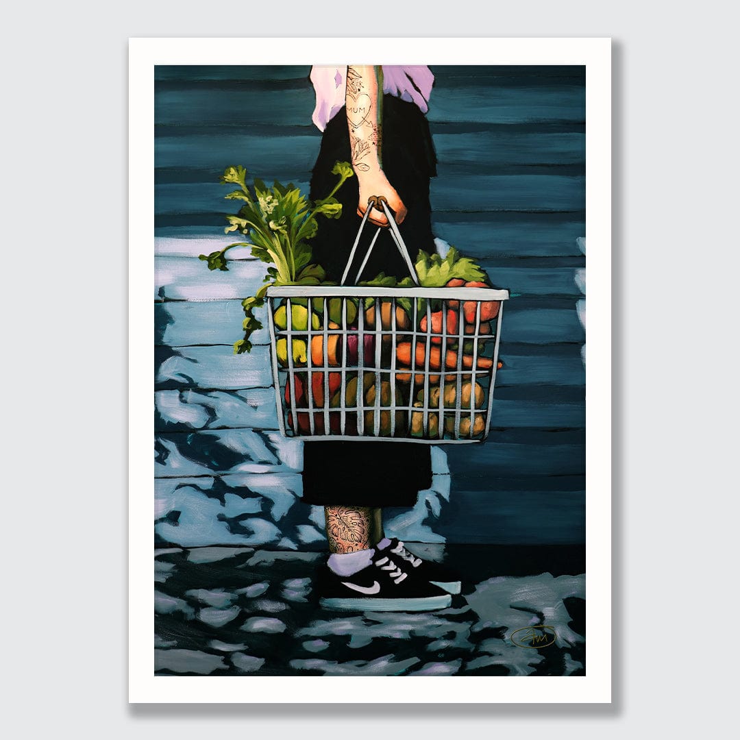 Market Day Art Print by Abbey Merson