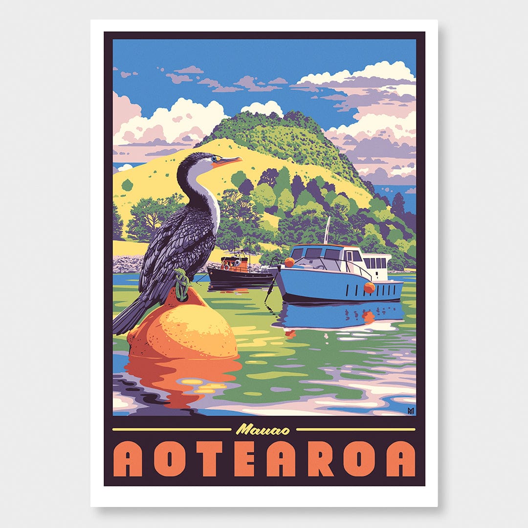 Mauao Art Print by Ross Murray