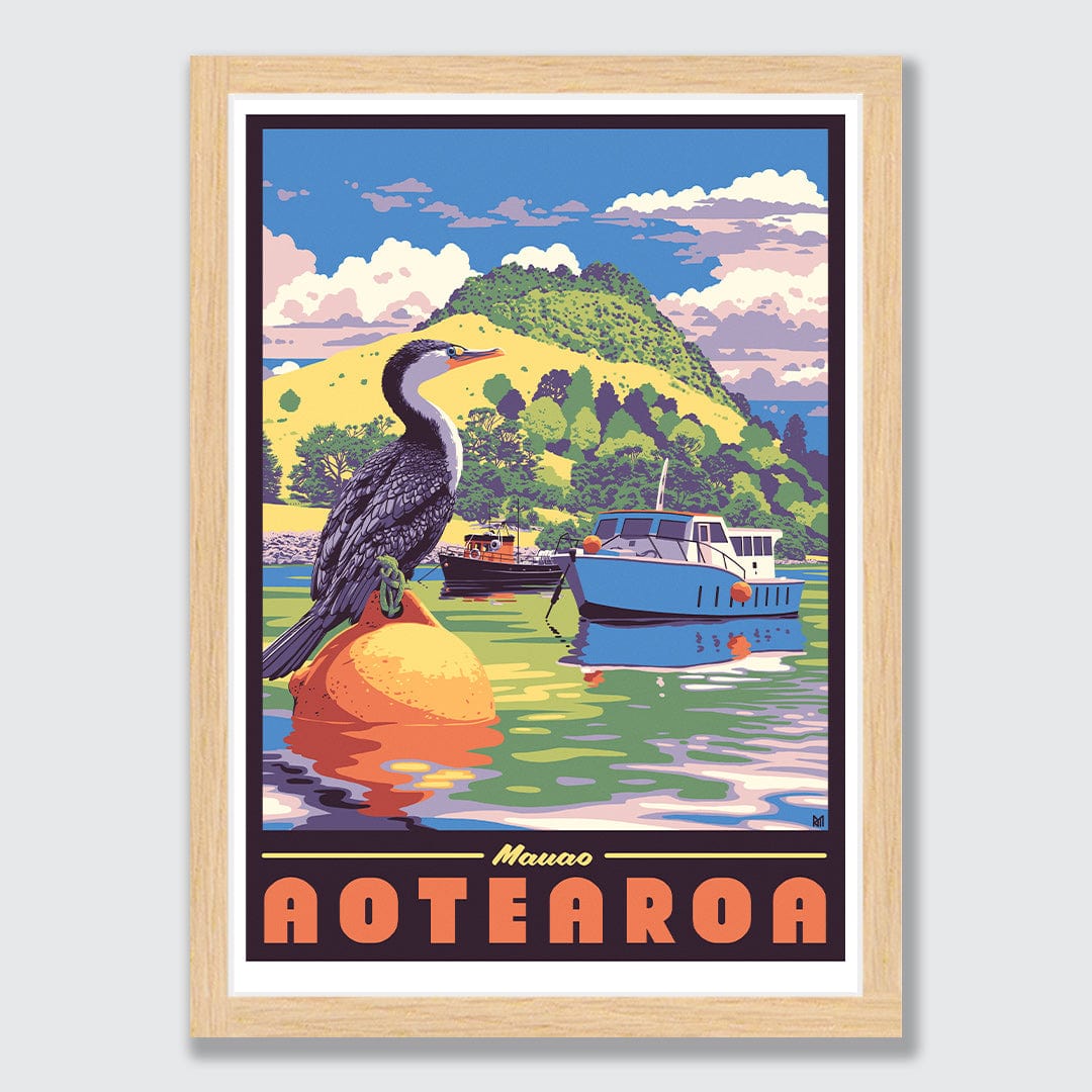 Mauao Art Print by Ross Murray