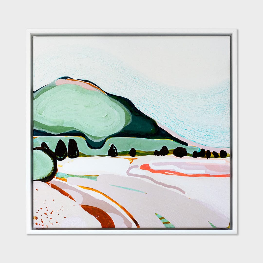 Mauao - Caught in the Light Limited Edition Canvas Print by Jen Sievers