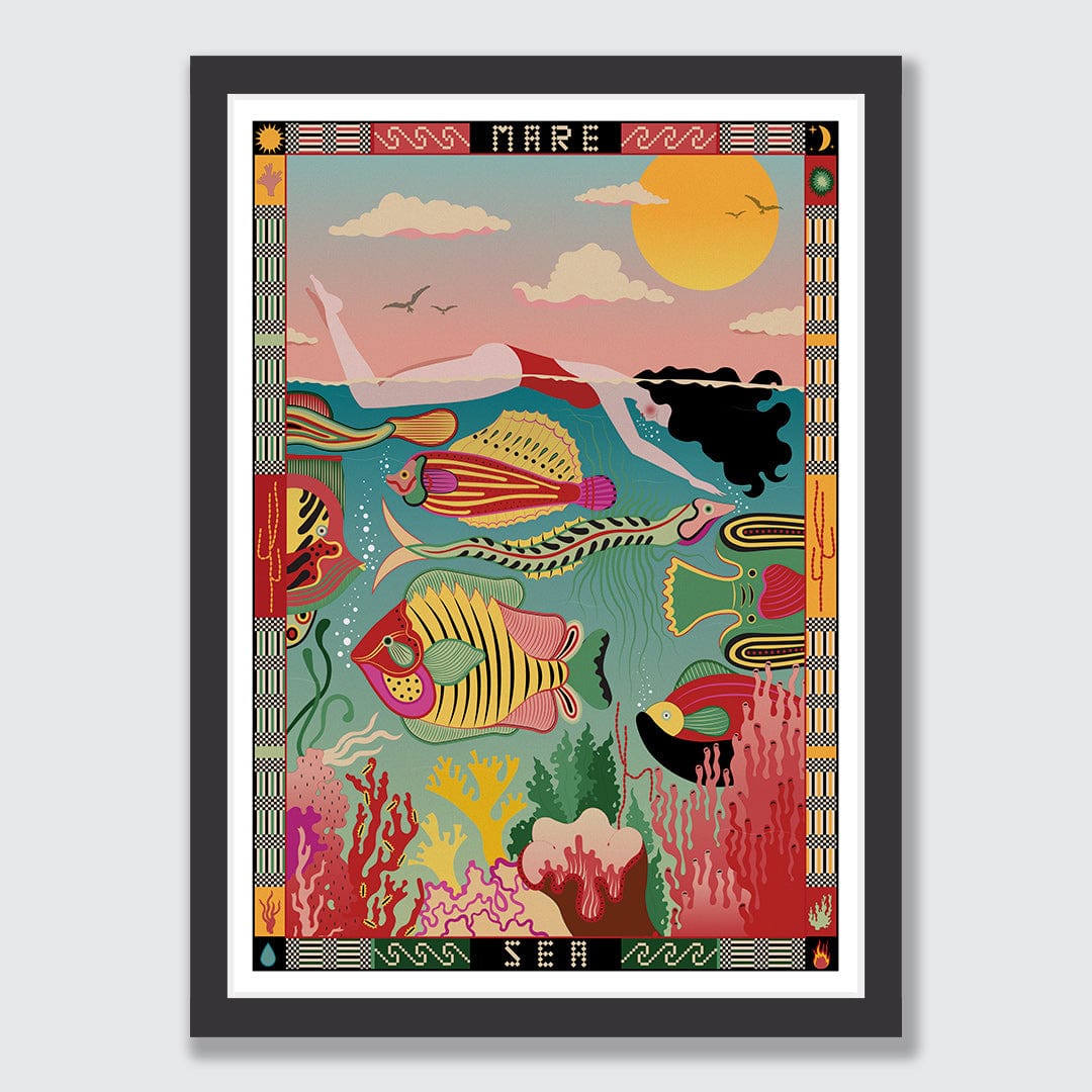 Mediterranea Art Print by Francesca Melis