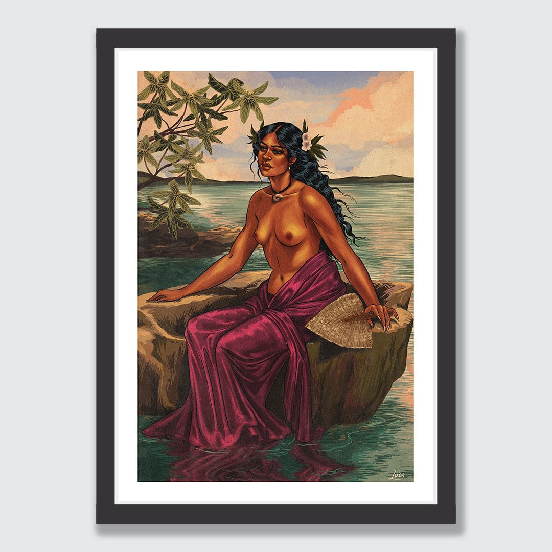 Melenau Art Print by Luca Tu'avao Walton