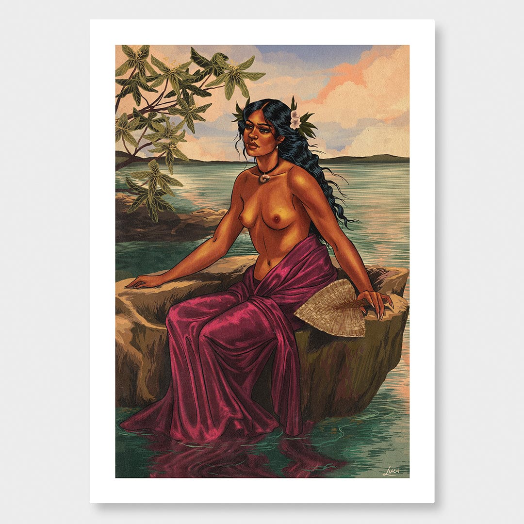 Melenau Art Print by Luca Tu'avao Walton