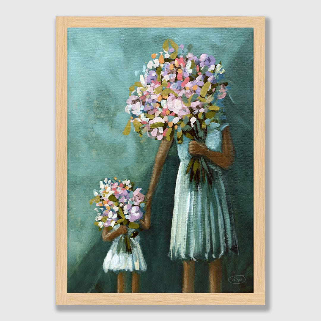 Mini Me Art Print by Abbey Merson