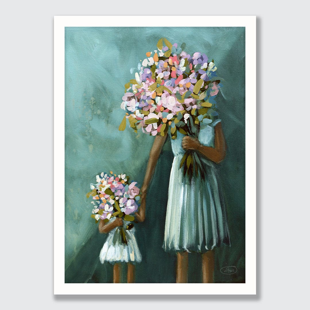 Mini Me Art Print by Abbey Merson