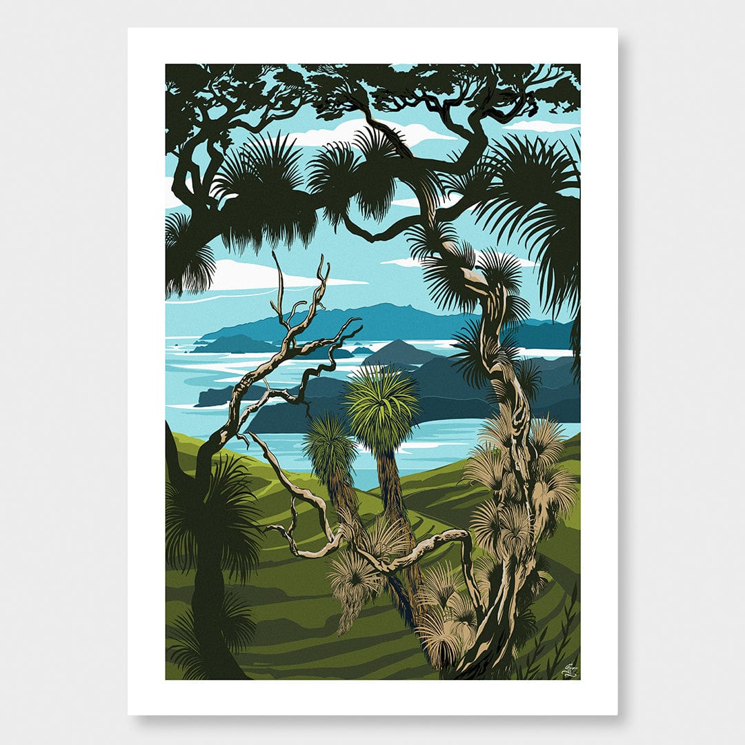 Moehau Art Print by Dan Tippett