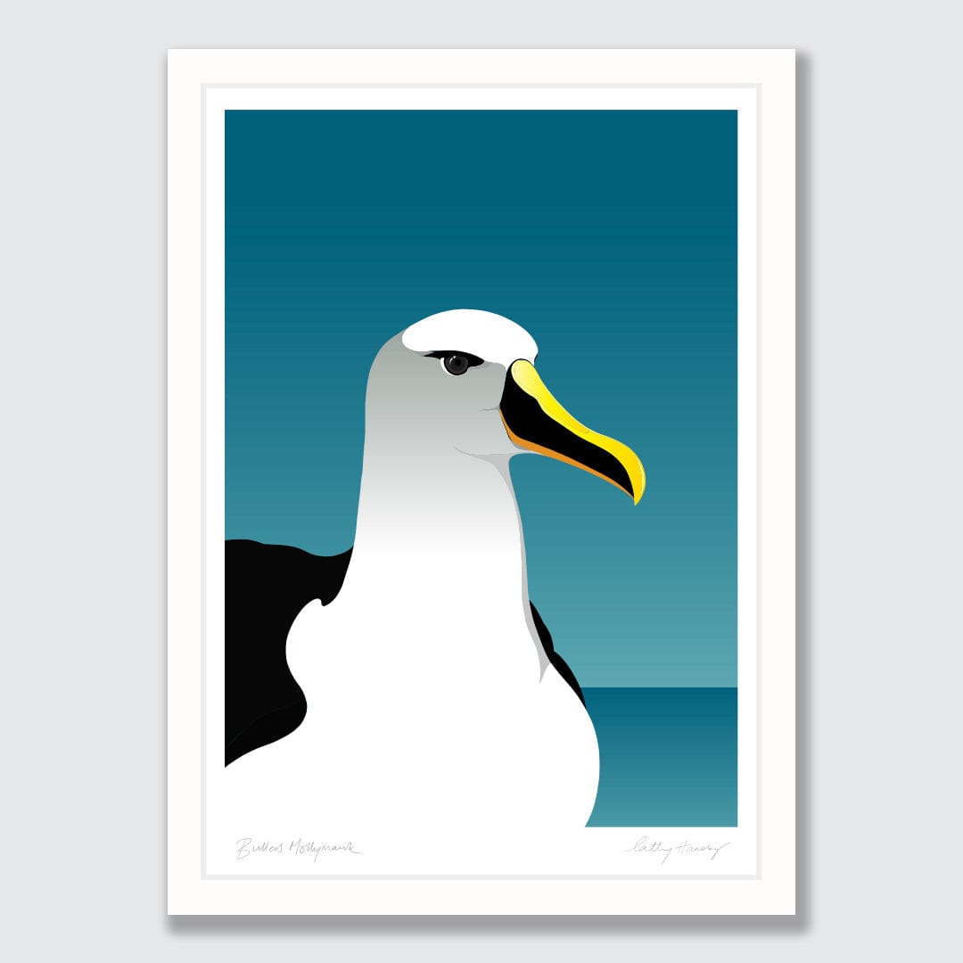 Mollymawk - Toroa Art Print by Cathy Hansby