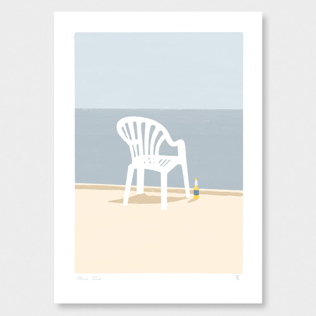 Monobloc Chair Art Print by Home Time