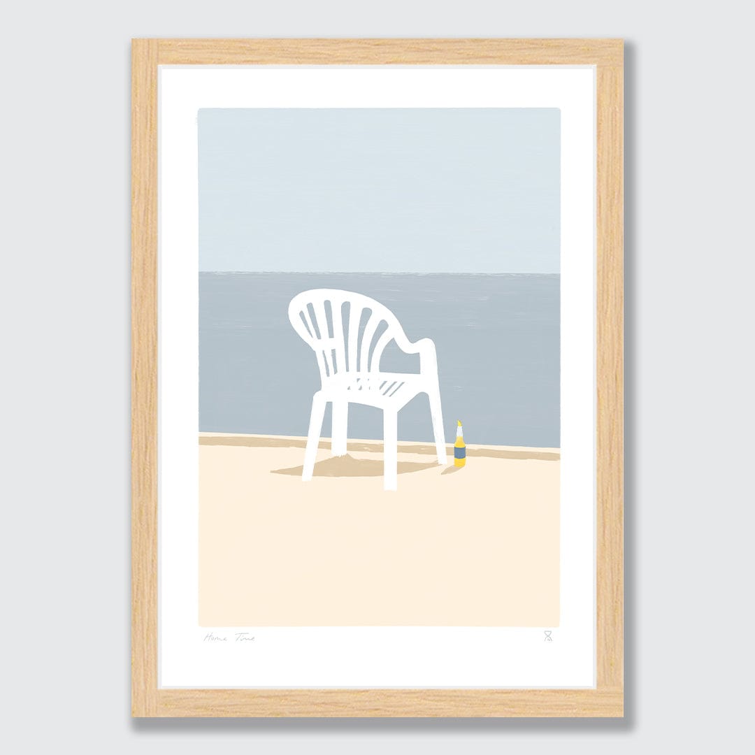 Monobloc Chair Art Print by Home Time