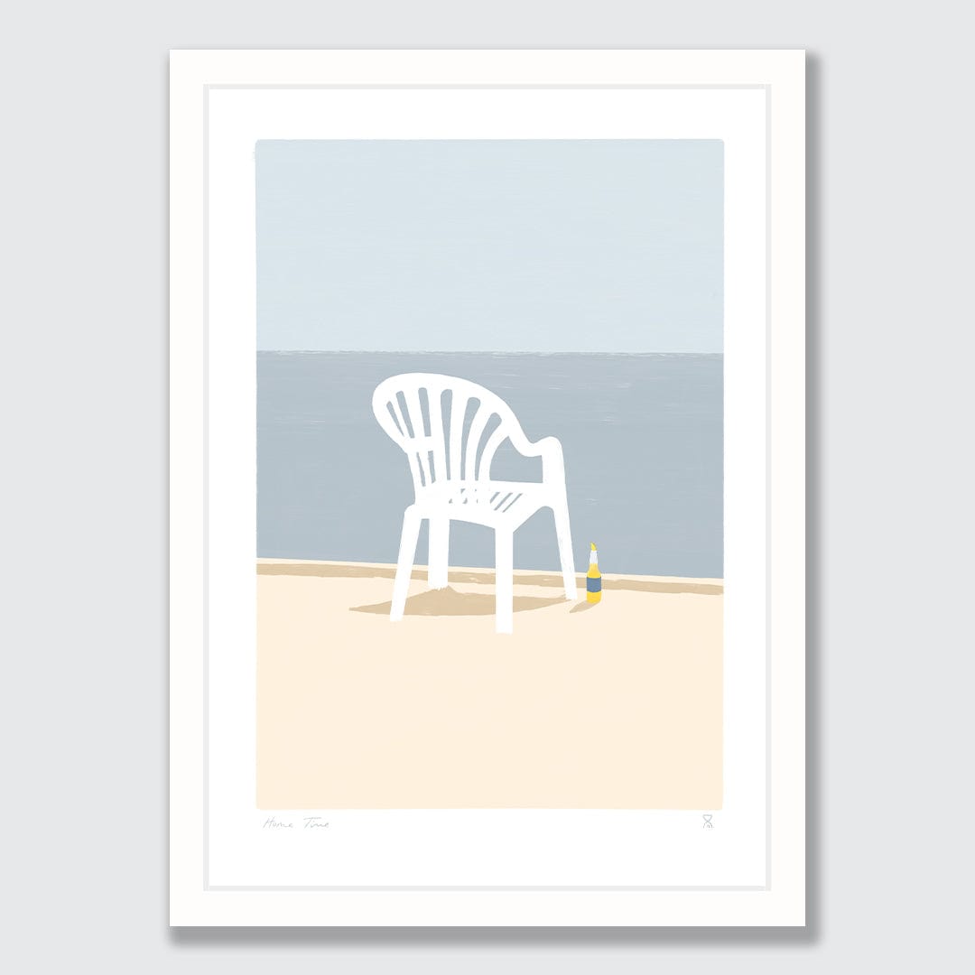 Monobloc Chair Art Print by Home Time