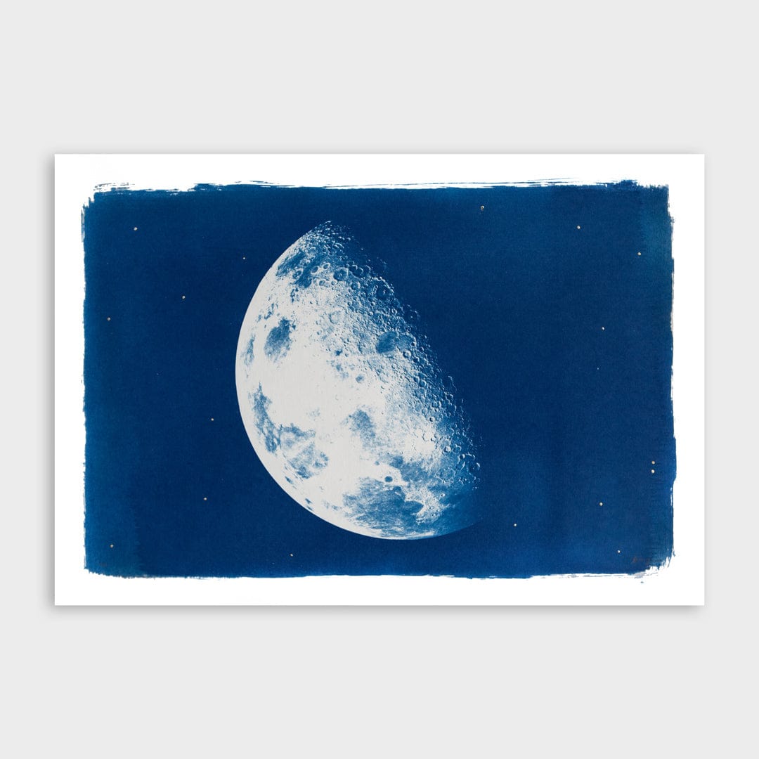 Moon Limited Edition Cyanotype by Sophia Jenny