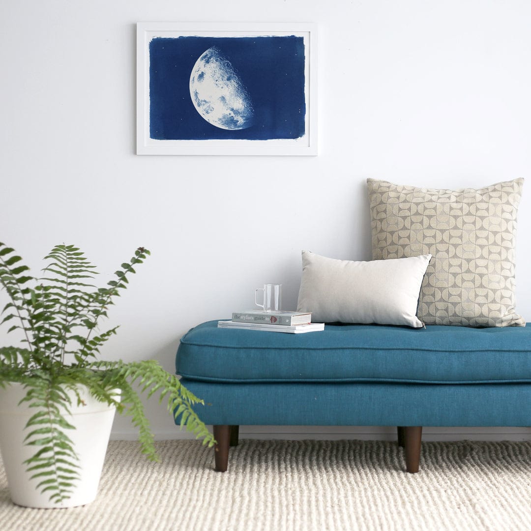 Moon Limited Edition Cyanotype by Sophia Jenny