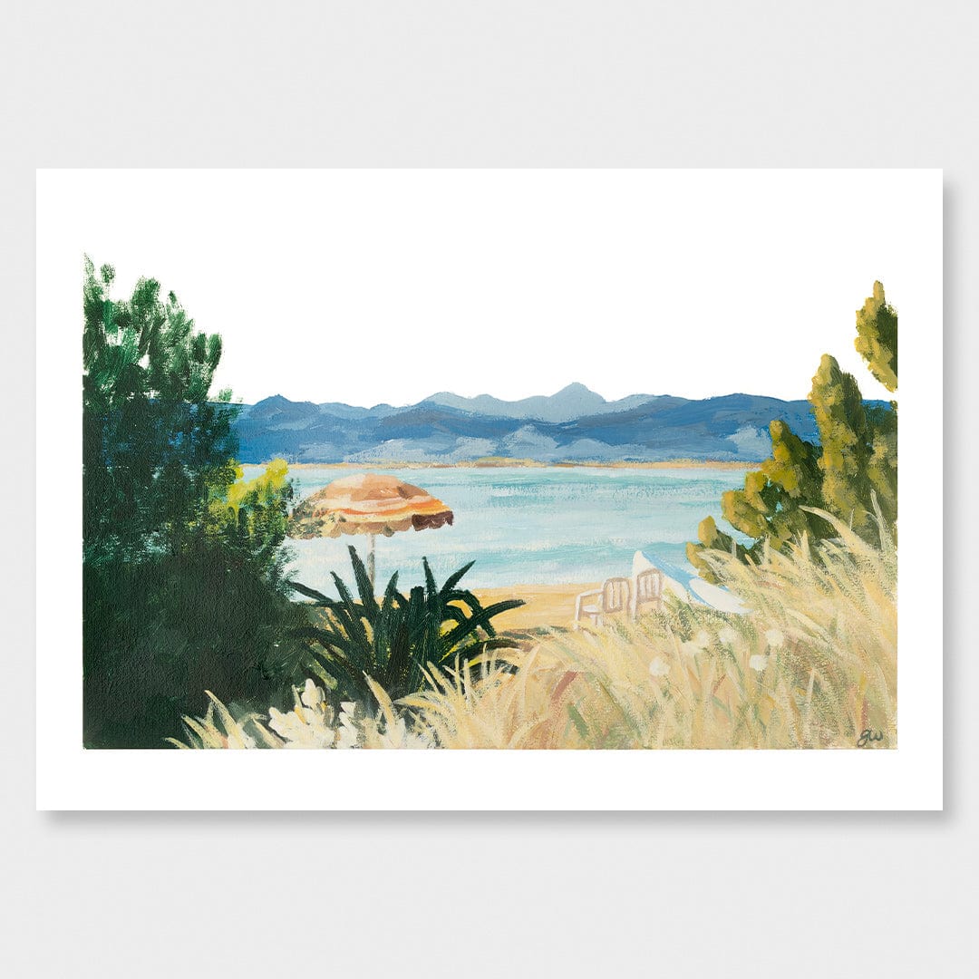 Motueka Coastal Walk Art Print by Grace Wilkinson