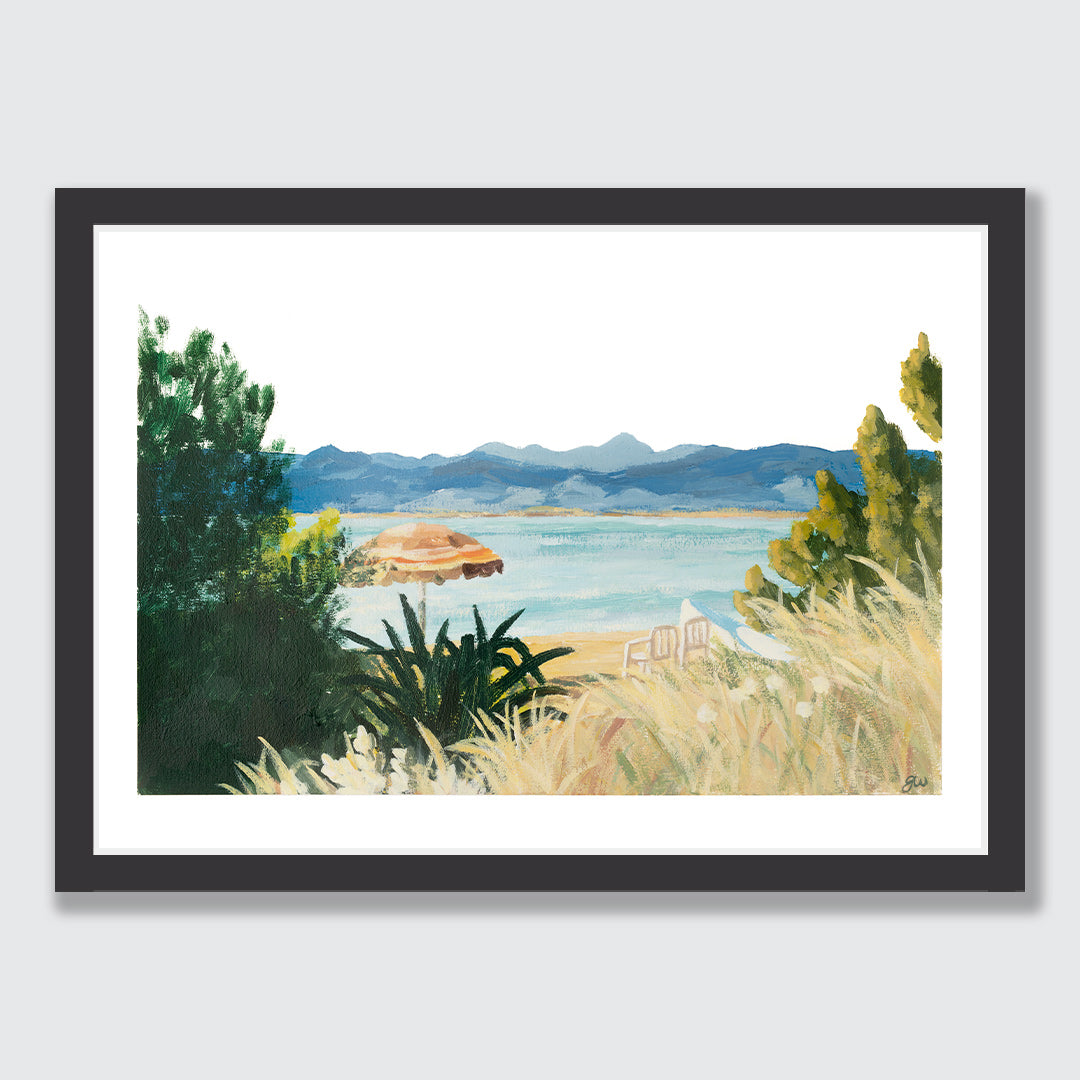 Motueka Coastal Walk Art Print by Grace Wilkinson