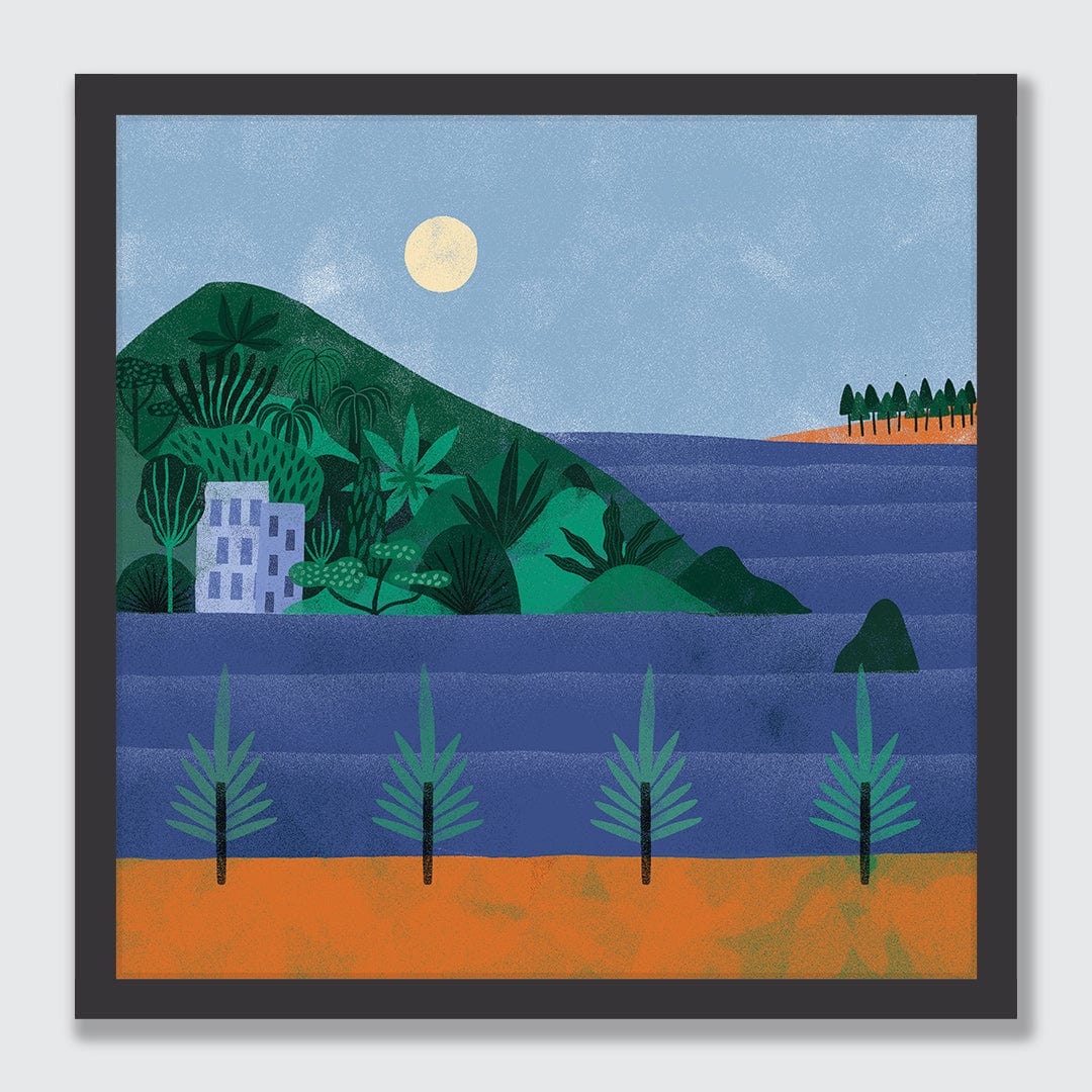 Mount Maunganui Art Print by Agustina Shuan