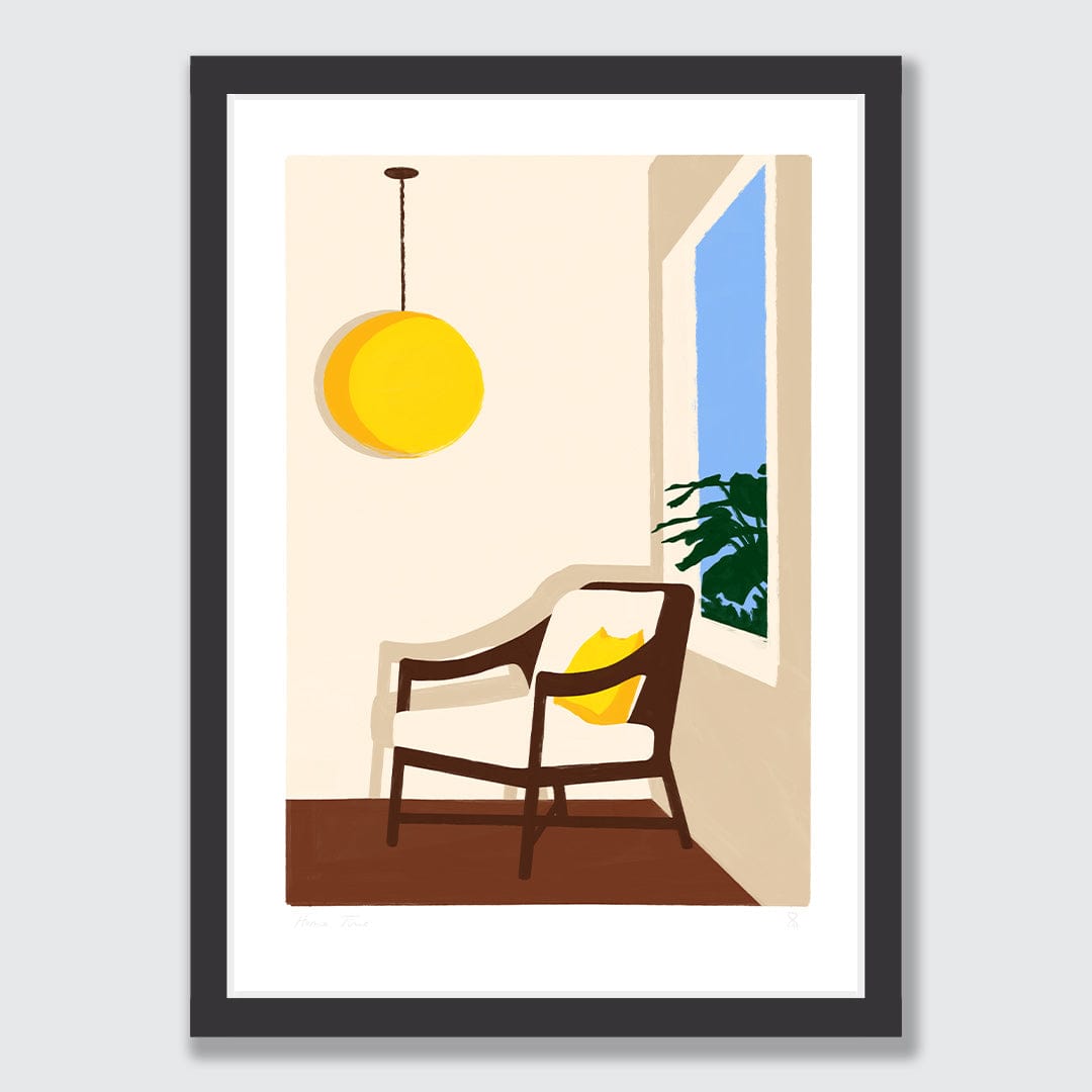 My Favourite Chair Art Print by Home Time