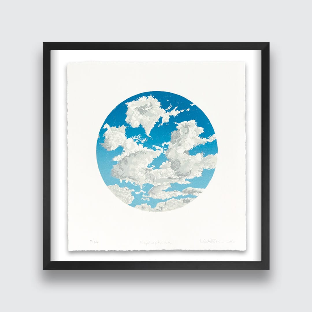 Nephophilia - Linocut Reduction Print