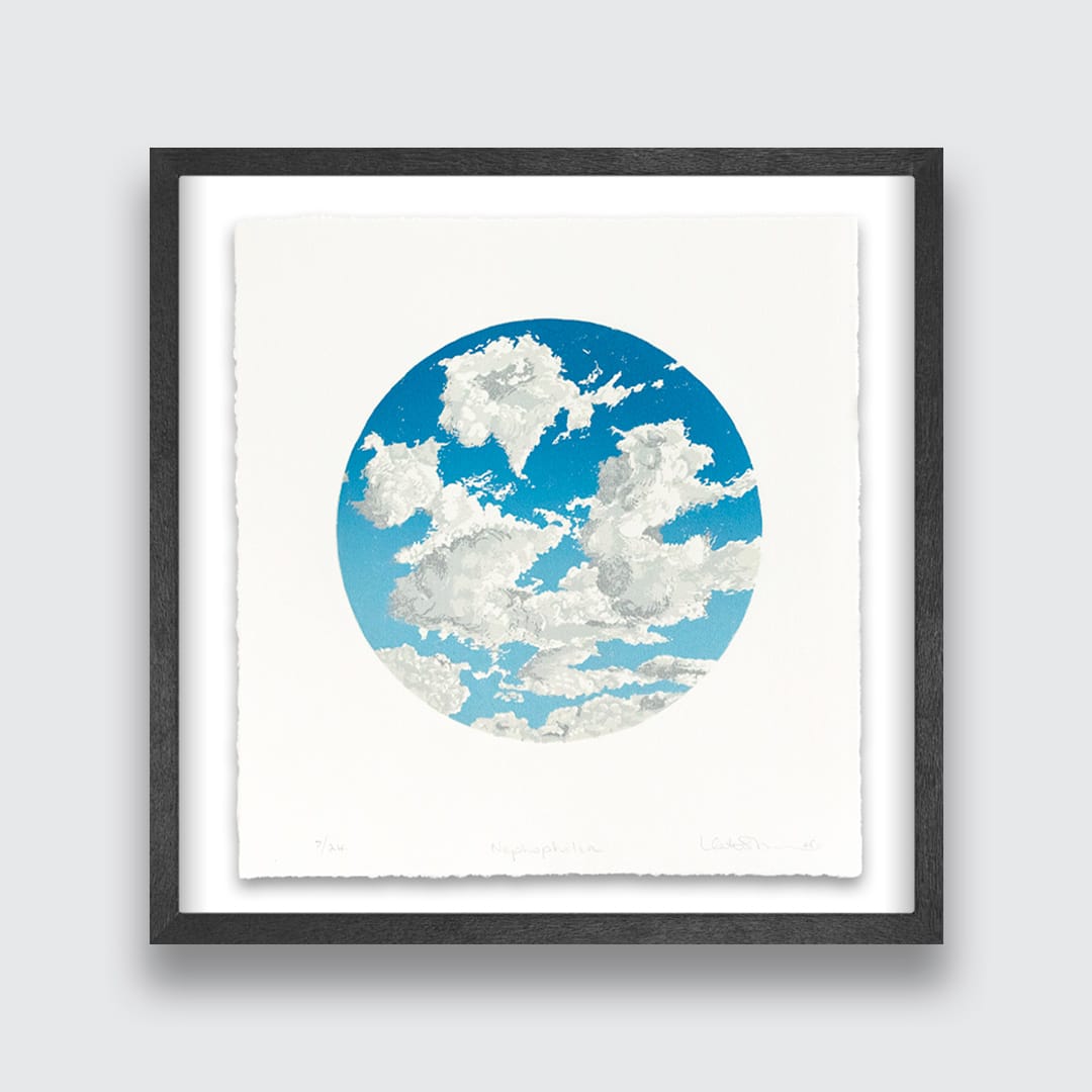 Nephophilia - Linocut Reduction Print