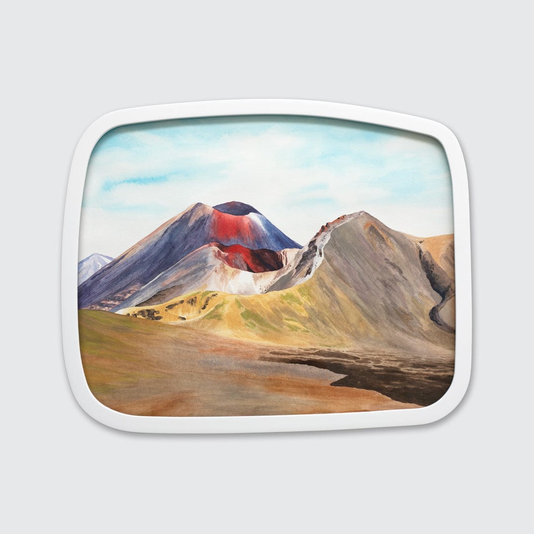 Ngauruhoe Original Painting by Emma Huia Lovegrove