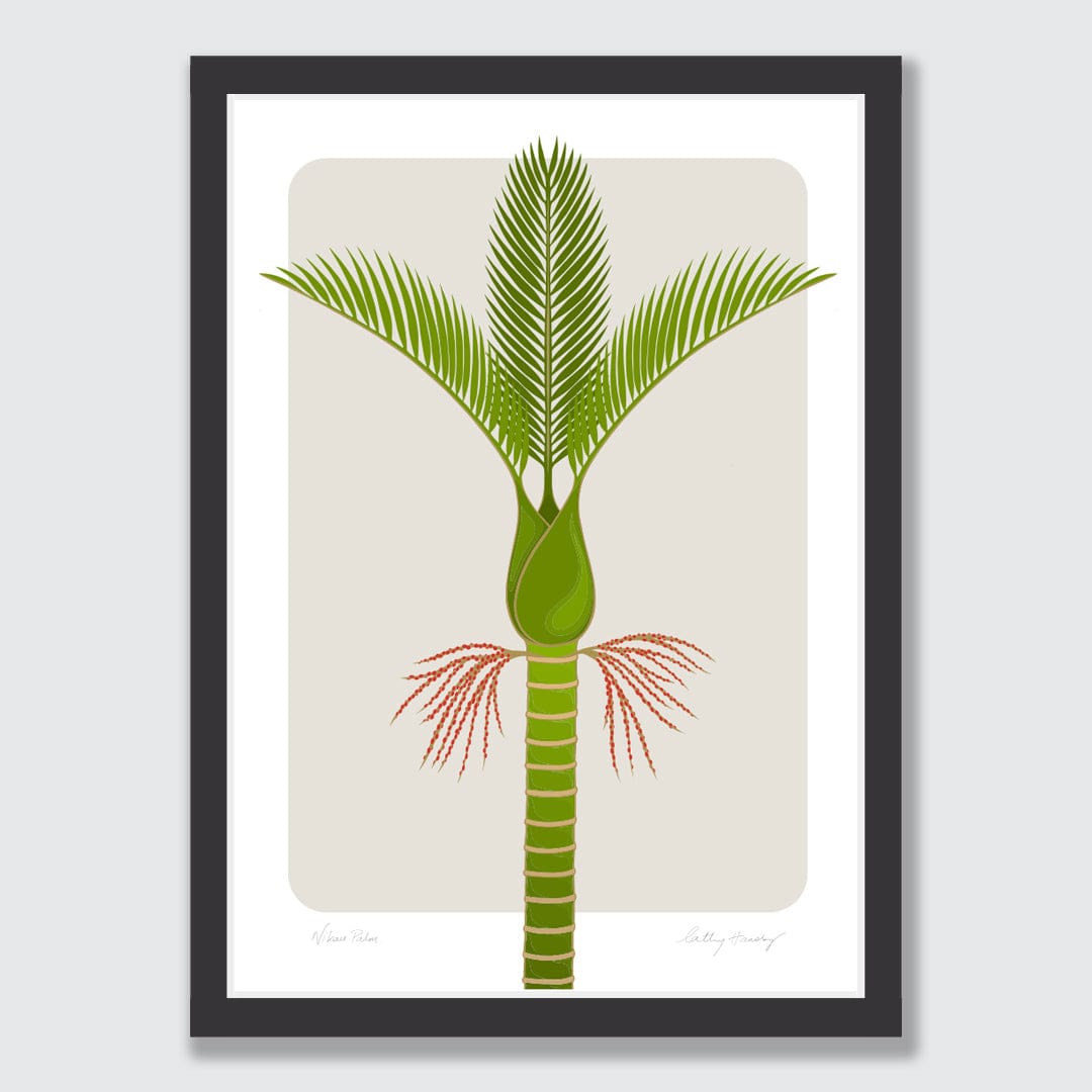 Nikau Art Print by Cathy Hansby