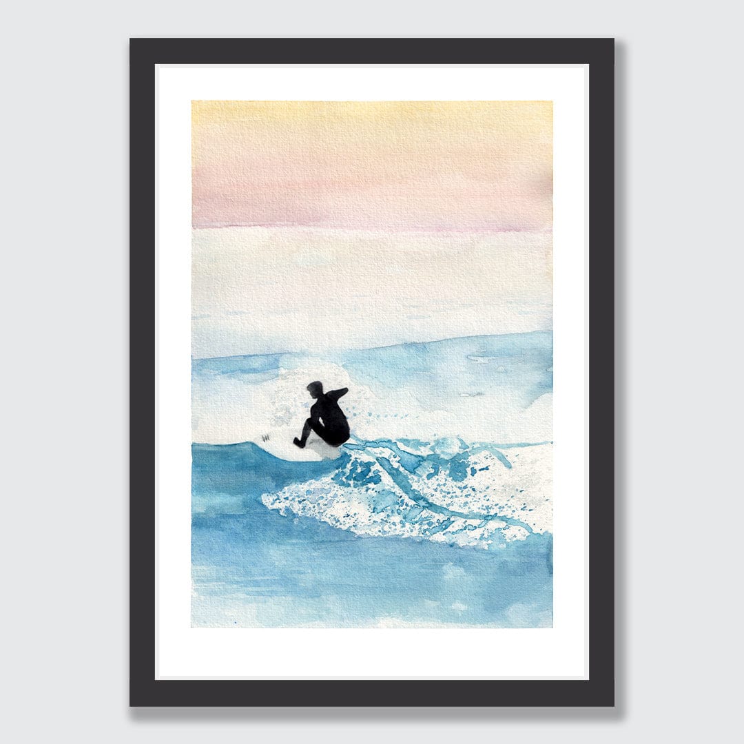 Ocean Hues Art Print by Laura Feller