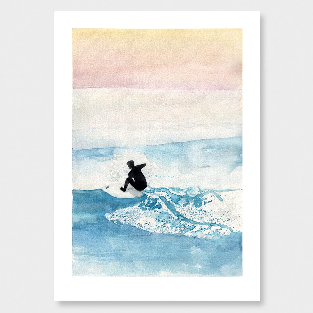 Ocean Hues Art Print by Laura Feller