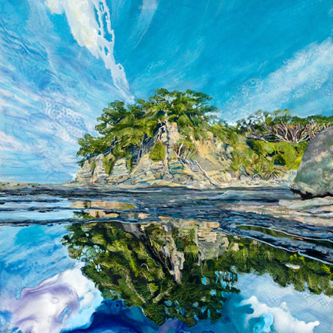 Omaha Heads Art Print by Jamie Larnach