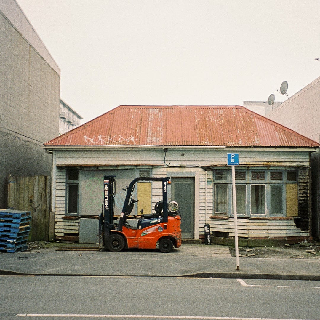 On Site Parking Photographic Print by Curtis Bunker